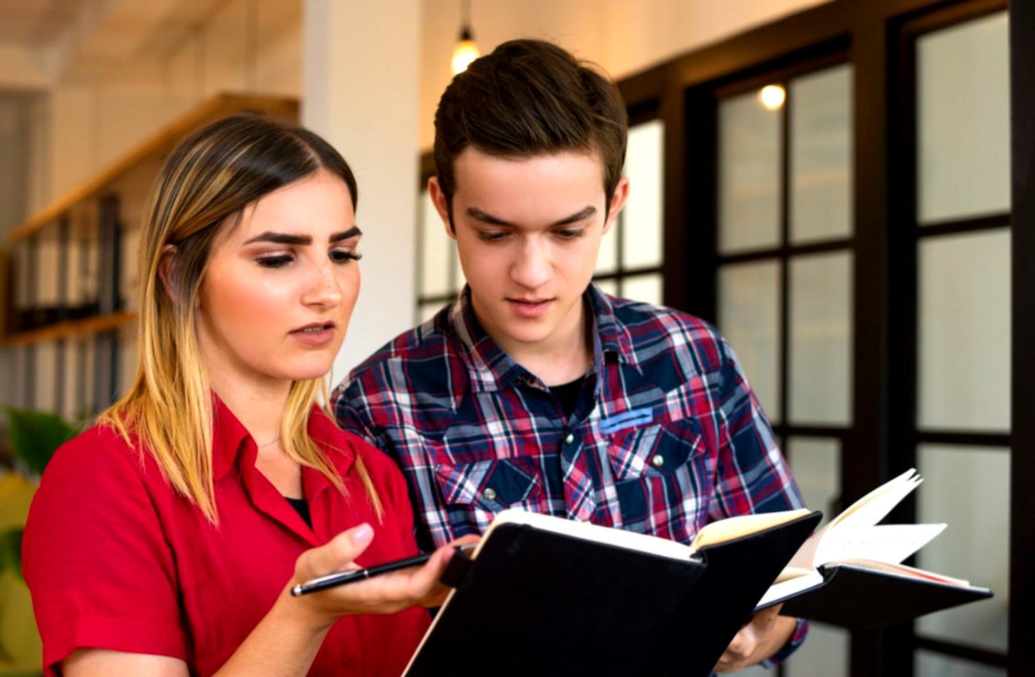 Team reviewing client feedback and development planning